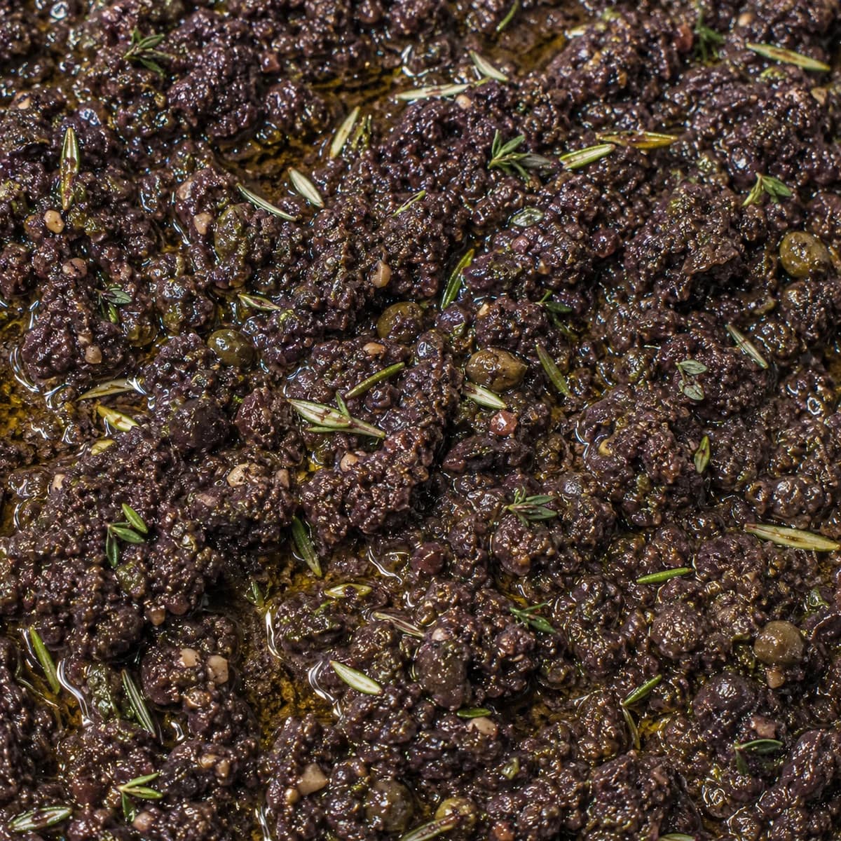 Tapenade noire du chef